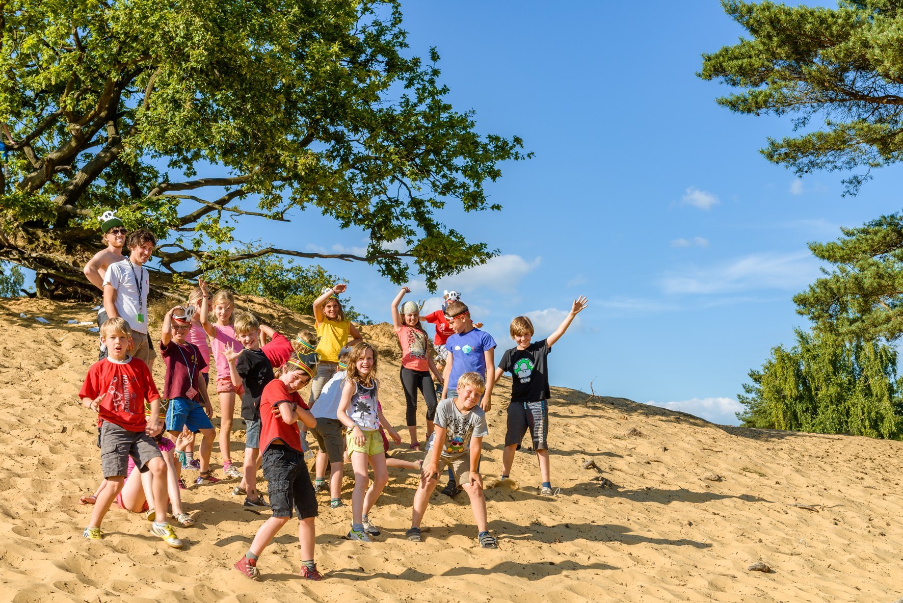 kinderen in de Duinengordel