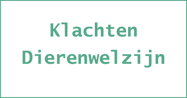 Klachten dierenwelzijn